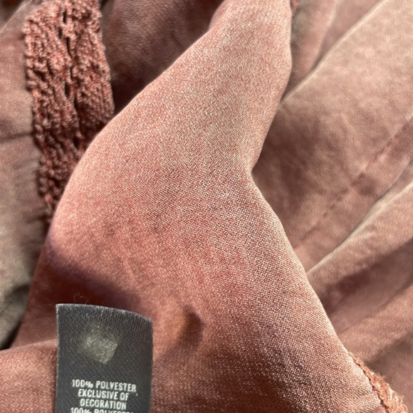 Aerie Women Romper Short Lace Silky Pockets Spaghetti Straps Sleeveless Size XS - Picture 11 of 15